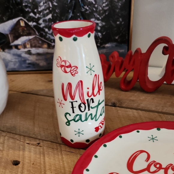 Christmas Milk and Cookies Set - Picture 3 of 3